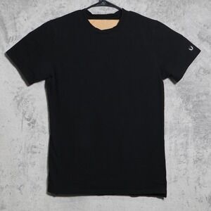 ASRV T-Shirt Mens Medium Black Aesthetic Revolution Stretch Crew Neck Tee